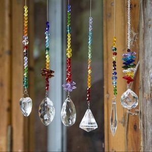 Choose One Crystal Suncatcher - Chakra Rainbow Crystal Prism 1 Suncatcher